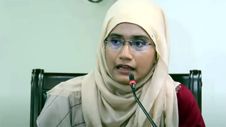 ‘শাপলা কলি’ দিয়ে ইসি বুঝিয়েছে আমরা বাচ্চাদের দল: সামান্তা  ‘শাপলা কলি’ দিয়ে ইসি বুঝিয়েছে আমরা বাচ্চাদের দল: সামান্তা