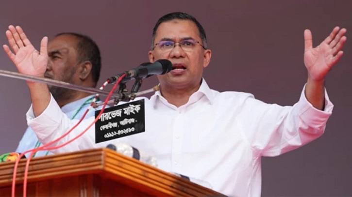 ধানের শীষে যেমন সিলটা দেবেন, ‘হ্যাঁ’ র পক্ষেও দয়া করে রায় দিয়েন: তারেক রহমান