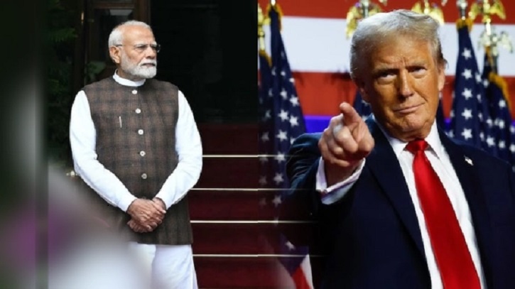 ২৪ ঘণ্টার মধ্যে ভারতের ওপর পাল্টা শুল্ক বাড়াতে পারেন ট্রাম্প ২৪ ঘণ্টার মধ্যে ভারতের ওপর পাল্টা শুল্ক বাড়াতে পারেন ট্রাম্প