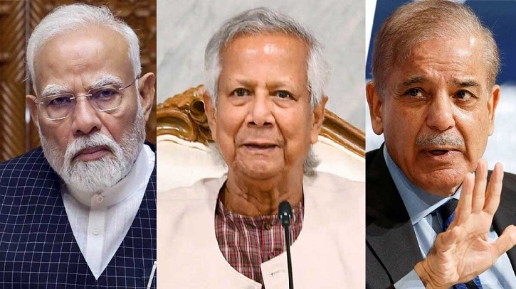 পাক ও ভারতের প্রধানমন্ত্রীকে প্রধান উপদেষ্টার অভিনন্দন পাক ও ভারতের প্রধানমন্ত্রীকে প্রধান উপদেষ্টার অভিনন্দন