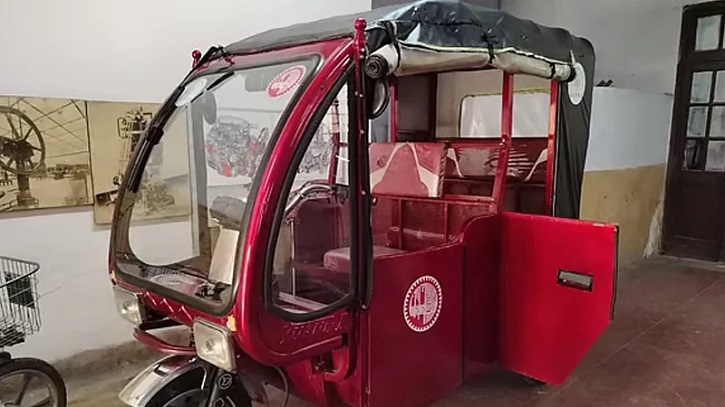 রিকশার নতুন নকশা করেছে বুয়েট, ‘চলবে’ ঢাকায়